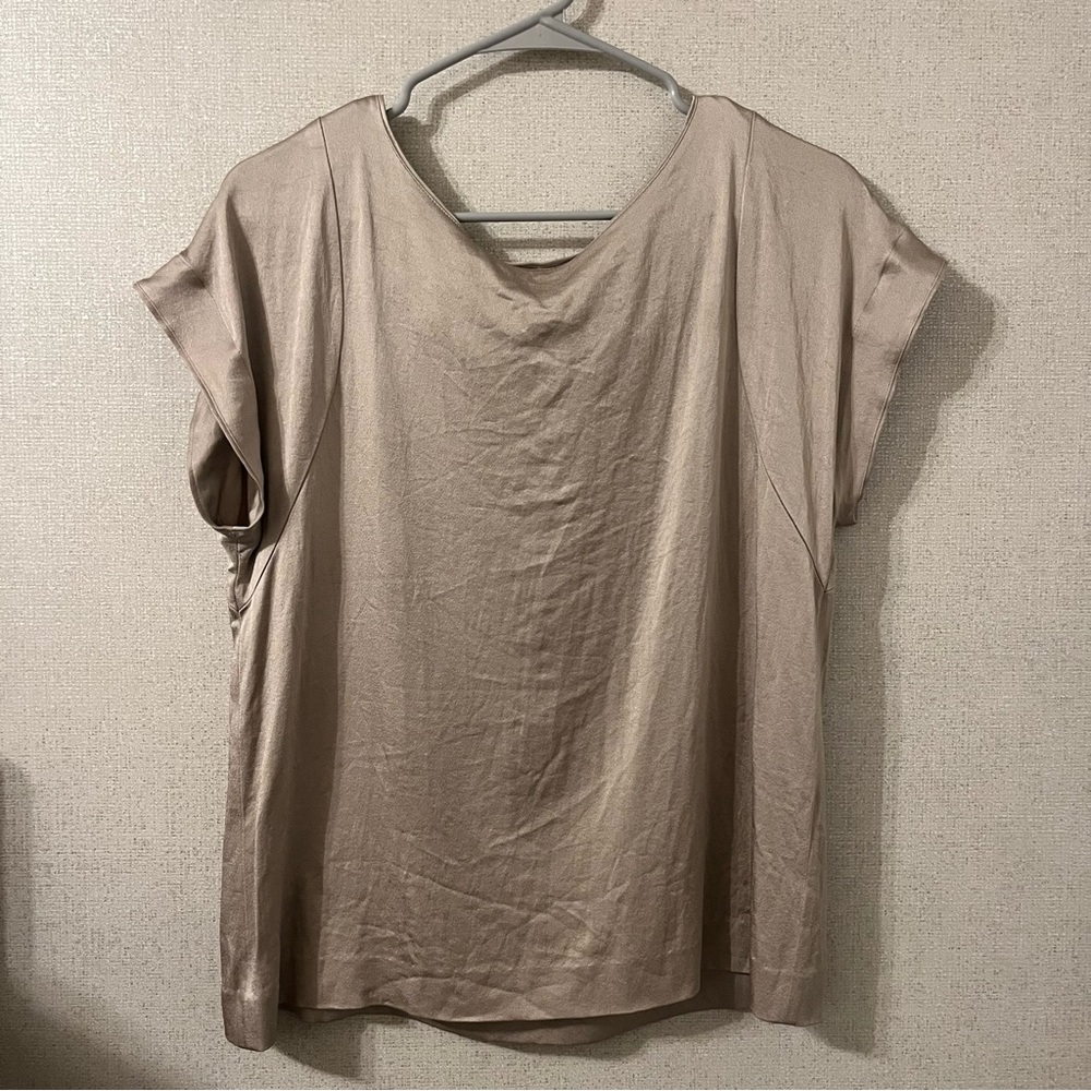 Theory Short Sleeve Blouse
